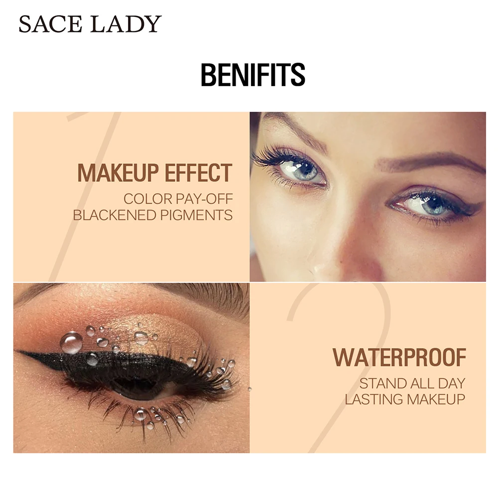 SACE LADY 4D Тушь для ресниц закрученные Накладные ресницы макияж водонепроницаемый 3d