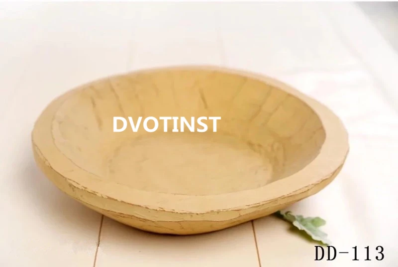 Dvotinst новорожденный реквизит для фотосъемки малышей деревянная позирующая корзинка тарелка Fotografia
