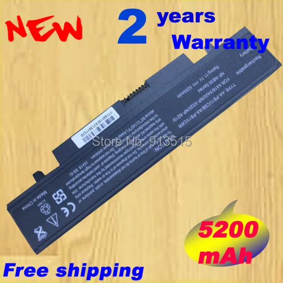 Аккумулятор для ноутбука Samsung Новый аккумулятор NB30 N210 N220 N230 X418 X420 X520 Q330 NP NT N210|battery