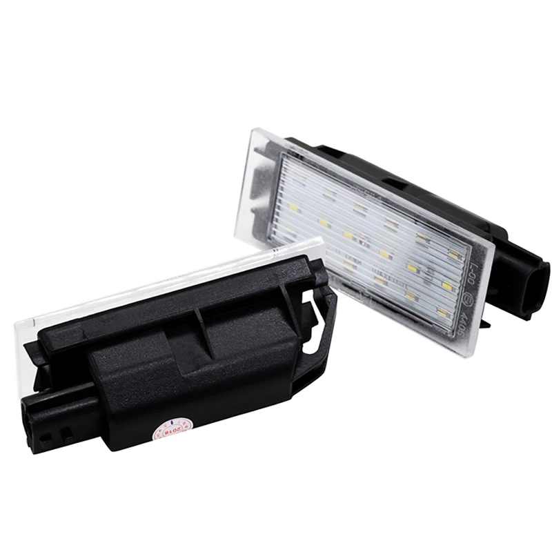 2 шт./компл. SUNKIA 18SMD Автомобильные светодиодные подсветки номерного знака с