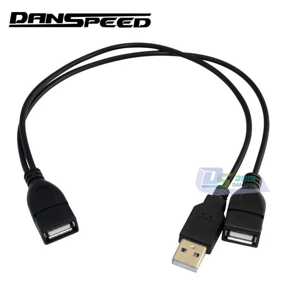 Danspeed 30 см 1FT женский USB 2 0 для Dual Мужской и Женский Удлинительный Кабель адаптер|usb