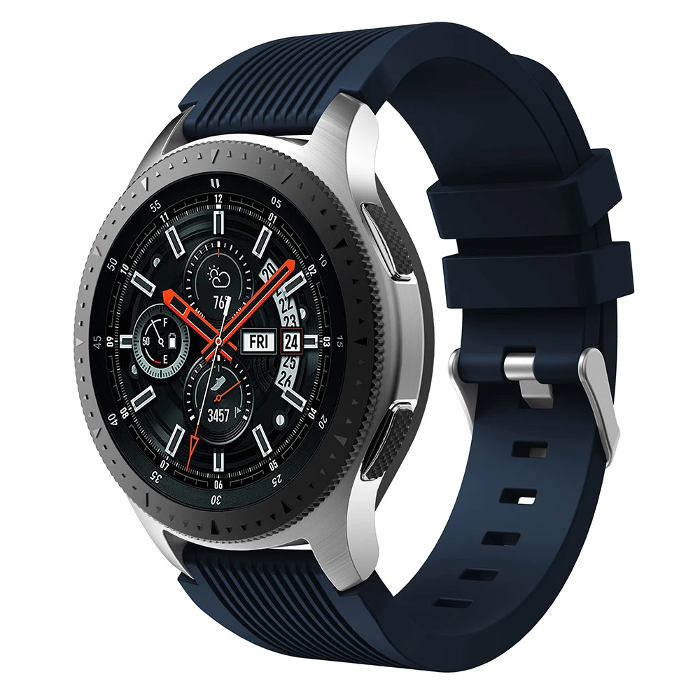 Силиконовый спортивный ремешок на запястье для Samsung Galaxy Watch 46 мм ремешки часов 22