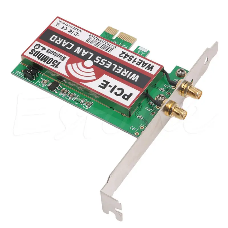 150 м Беспроводная Bluetooth 4 0 PCI E экспресс карта WIFI сеть LAN Ethernet NIC|Сетевые карты| |