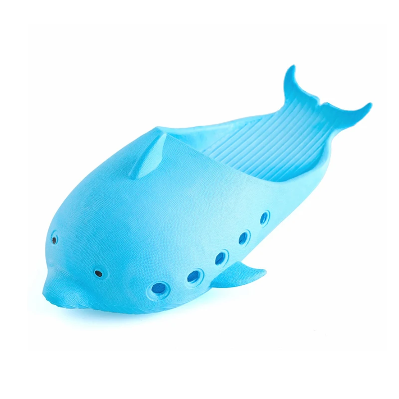 CUZULLAA/милые пляжные сандалии с дельфинами для детей летние тапочки мальчиков и