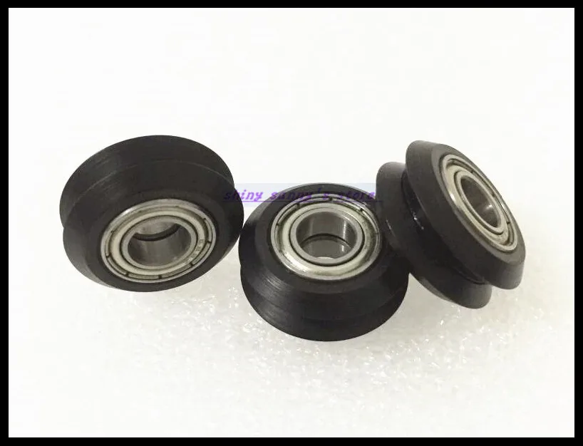 2 шт./лот BW25 5 мм вт V канавка открывающийся подшипник для 3d принтера нейлоновый