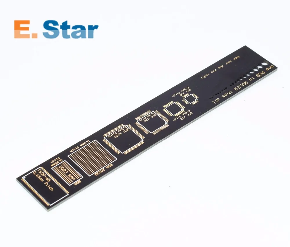 1 шт. линейка PCB для электронных инженеров устройство изготовления щек