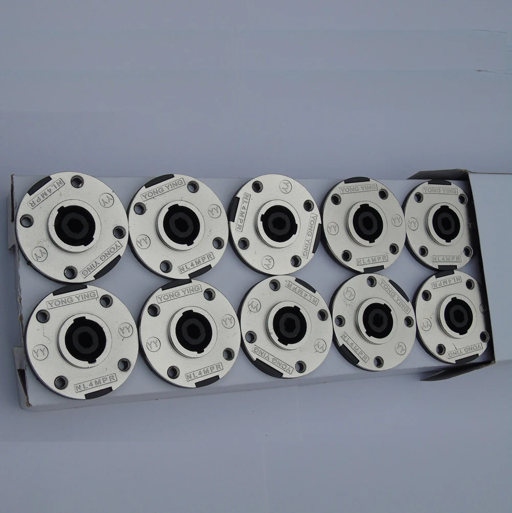 Оптовая продажа 50 шт./лот сад мм 4 полюсный Динамик Профессиональное аудио DJ