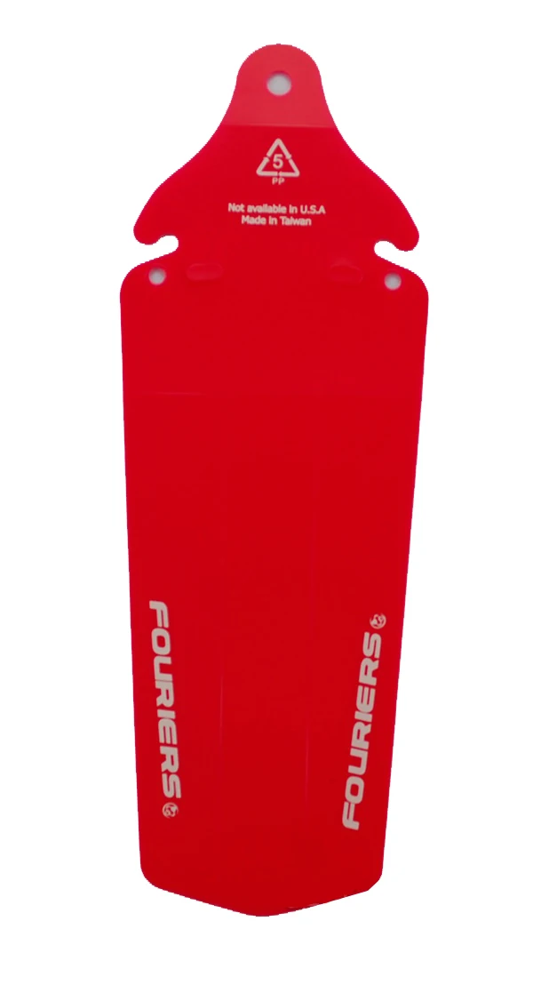 1 шт. Fouriers черные задние крылья седло Rail Fender Брызговики для MTB DH Fixed gear брызговик PP
