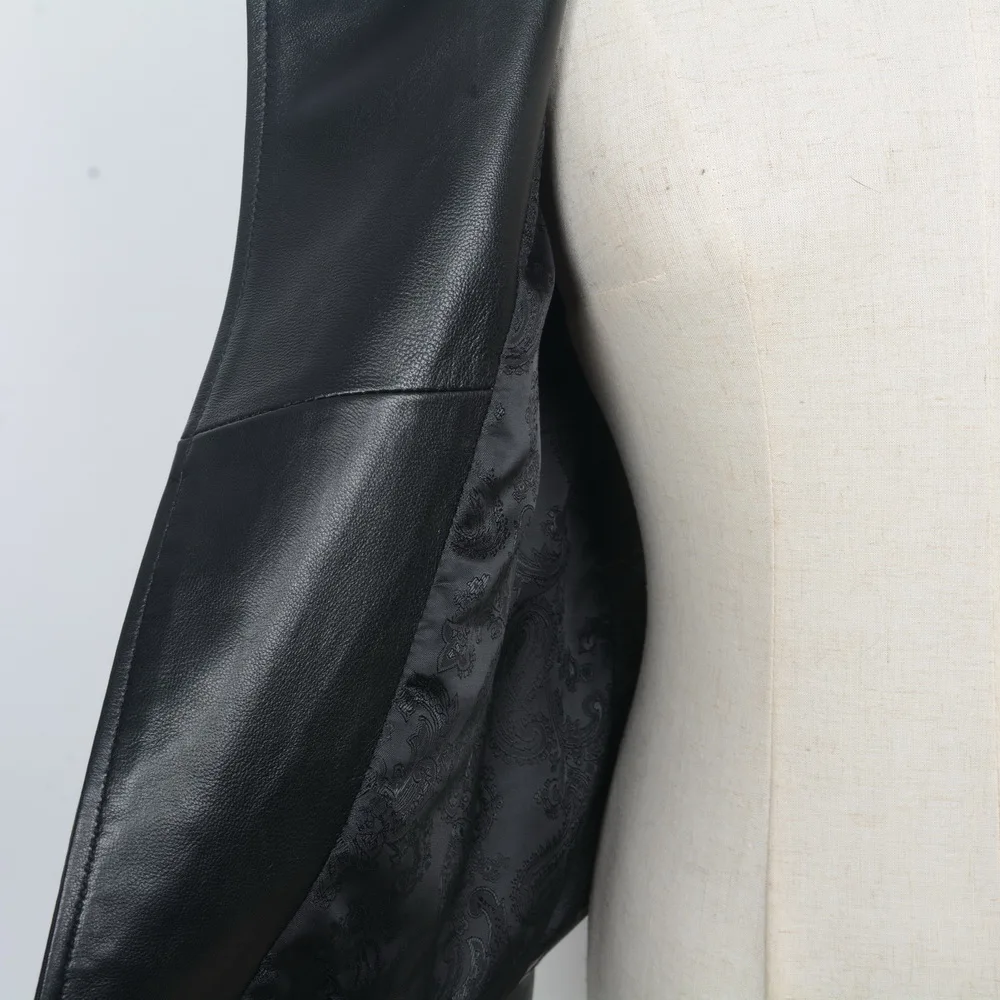 Jancoco Max, новинка, популярные Короткие куртки, женские пальто из натуральной кожи, с карманами, женская мода, весна, осень, зима, S5001