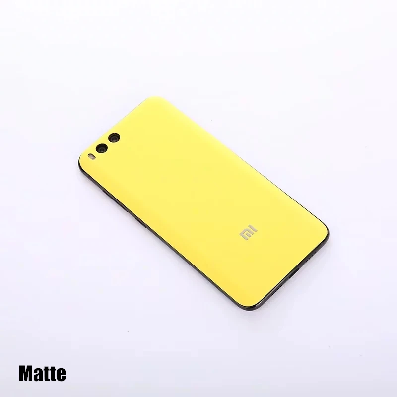 Пластиковый и 3D чехол из закаленного стекла для Xiaomi mi 6 mi 6 M6 чехол для телефона mi 6 задняя крышка корпуса батареи Замена