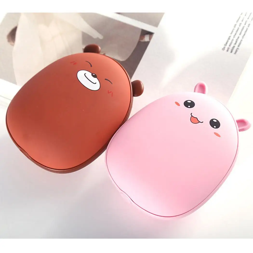 Модный милый внешний аккумулятор с ручкой на выходе портативное зарядное