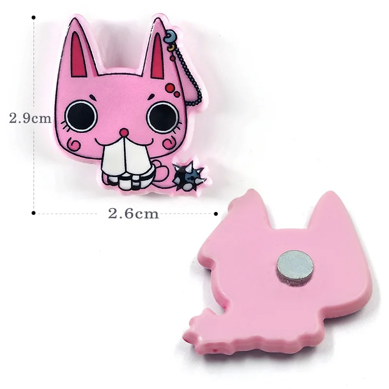 10 шт. магнит на холодильник с коровой Кроликом кошкой мультяшным животным белая