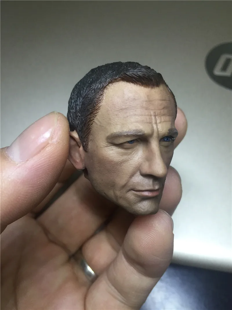 Estartek 1/6 Daniel Craig James Bond 007 головка Лепка для 12 дюймов фигурку DIY | Игрушки и хобби