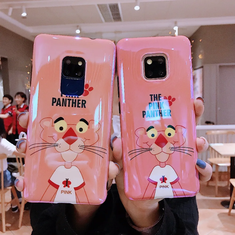 Чехол для телефона с рисунком розовой Пантеры Huawei Mate 20 Pro 20x 10 pro Honor Nova 2s 3 3i P20