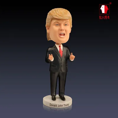 Поделки милый дом Дональд Трамп президент США бобблеголова автомобиль