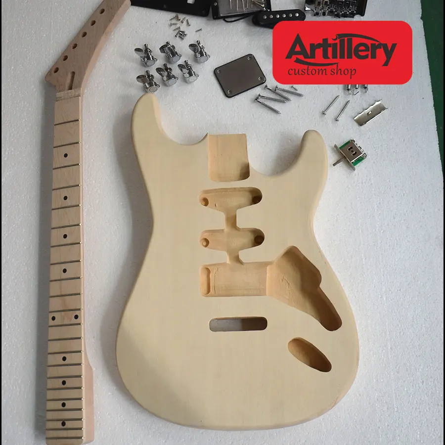Изготовленная на заказ полу готовая электрогитара с EVH 5150 головной убор кленовый