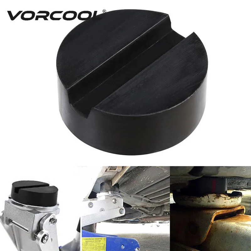 VORCOOL Накладка для подъемника автомобиля из резинового слота на полу, защитная рамка адаптера для подъема с бокового шва.