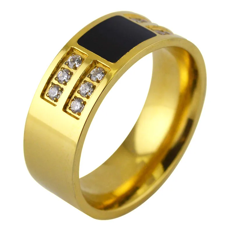 Мужское и женское кольцо с камнем серебристое размером от 7 до 13 размеров США