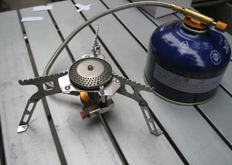 

YINGTOUMAN 3500W 220g Portable Gas Stove Outdoor Folding Hiking Picnic Igniter Cooking Stove Camping Equipment