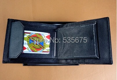 

Card Into Wallet 2.0- Magic Trick,Card Magic,Classic Toys Magic Prop,Professional Magician Funny And Easy To Do
