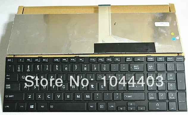 Новая клавиатура для ноутбука Toshiba Satellite C855D C855D-S5100 S5103 S5110 S5196 S5203 S5228 S5232 S5238 S5305 S5320