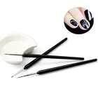 Набор кистей для гелевого маникюра WiRinef, 3 шт., УФ-Гель-лак для ногтей, ручка для дизайна ногтей, набор ручек для рисования