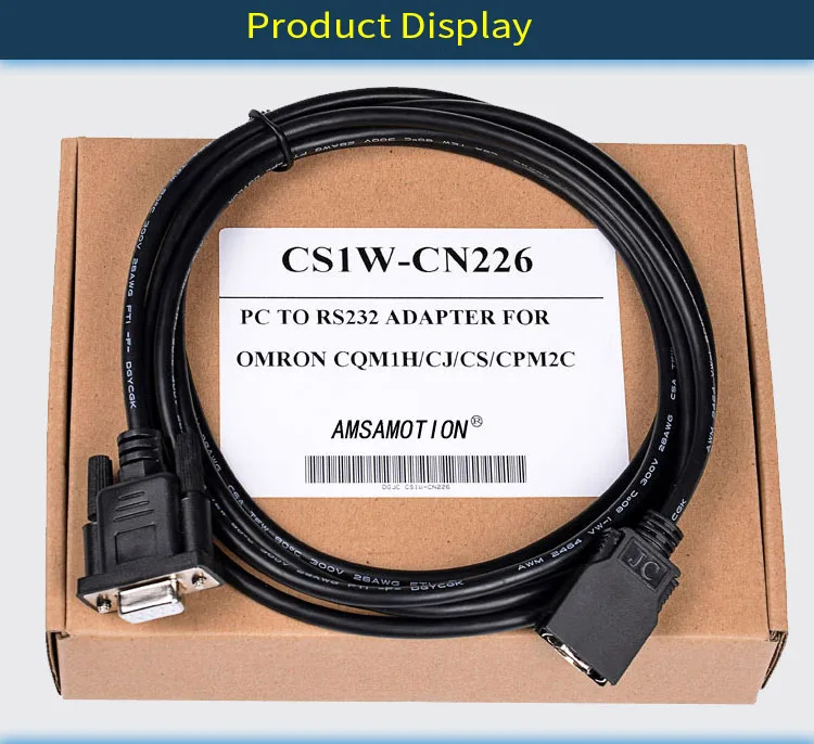 CS1W-CN226 кабель серии подходит для Omron CS CJ CQM1H CPM2C серии PLC Кабель для программирования RS232 кабель порта