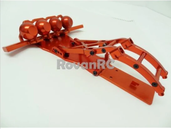 Оранжевый 1/5 Rovan алюминиевый передний Терминатор грузовика бампер HPI Baja 5T King Motor