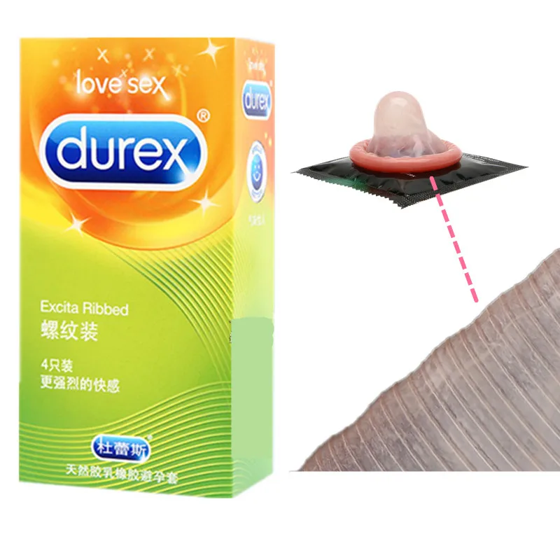 Подлинность Durex презервативы 16 шт. натуральный латекс спираль Ультратонкие