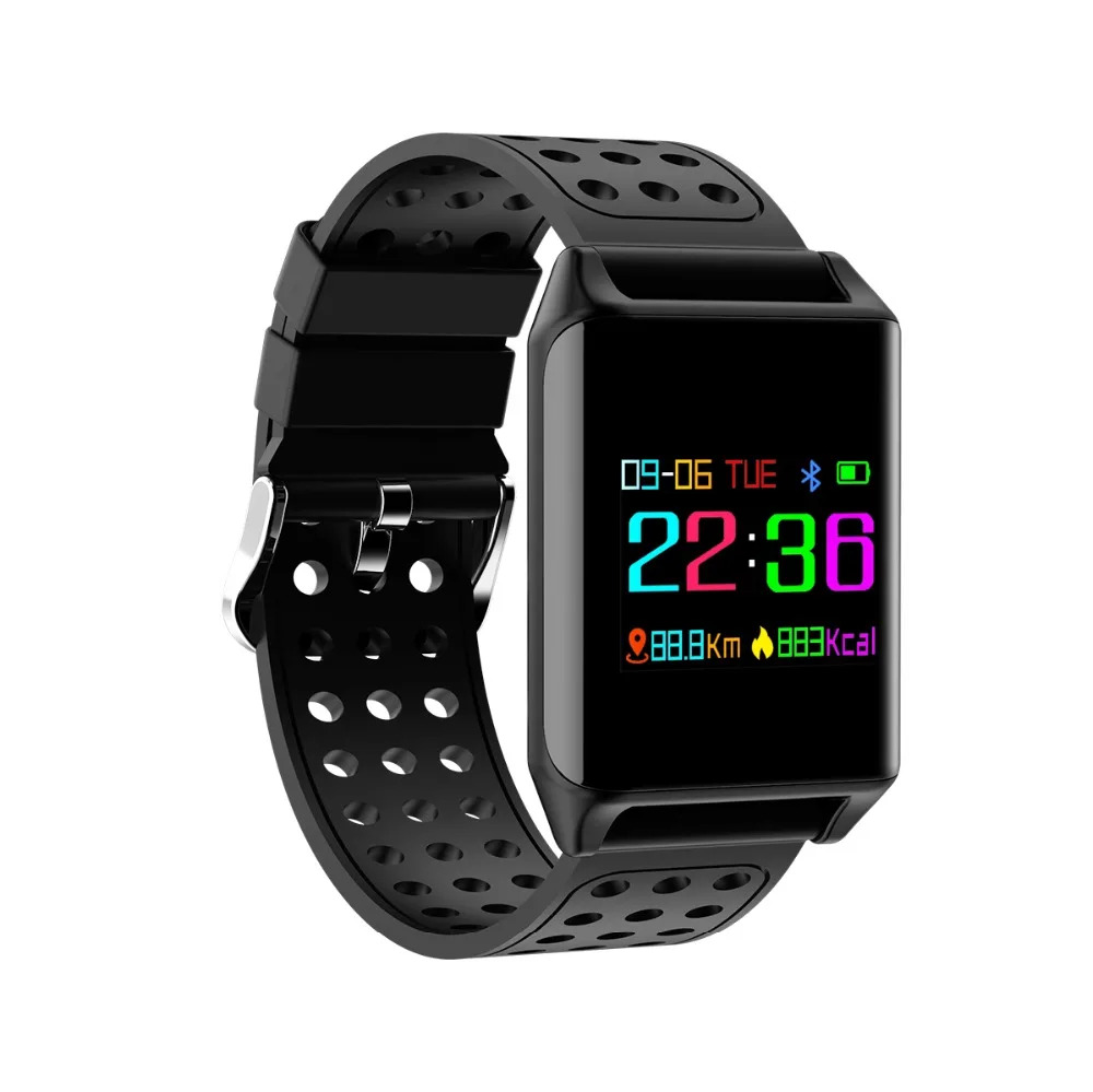 FORCA R11 умный Браслет Часы сердечного ритма крови Давление монитор Смарт OLED Цвет