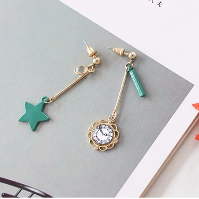 Бесплатная доставка модные женские ювелирные изделия новые Звездные часы с