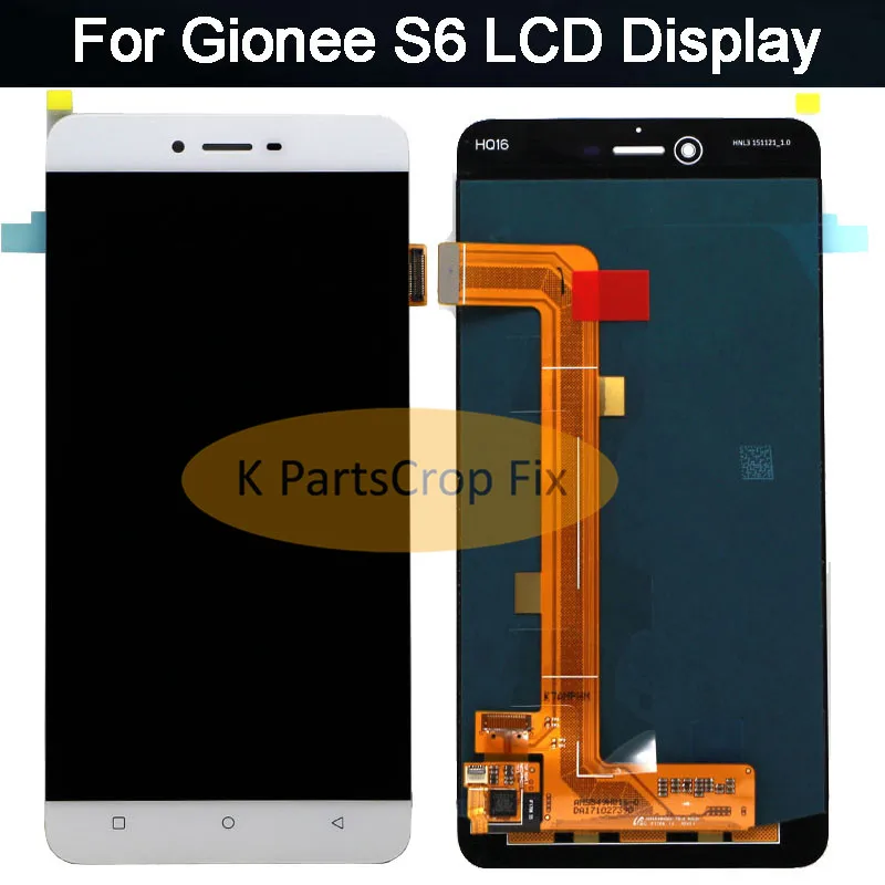 ЖК-дисплей с сенсорным экраном для Gionee ELIFE S6 9010 детали в сборе замены бесплатными