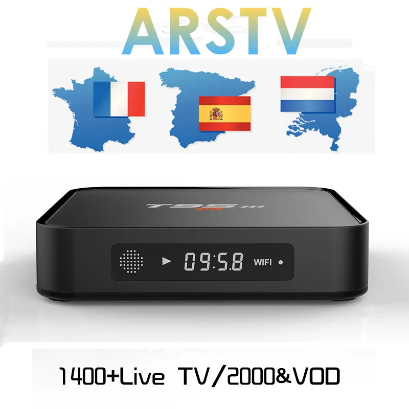 T95M IP tv подписка 12 месяцев для Android 6,0 tv Box 4 K HD; Smart tv+ Италия Бельгия голландский Франция Испания IP tv 1300 Live tv