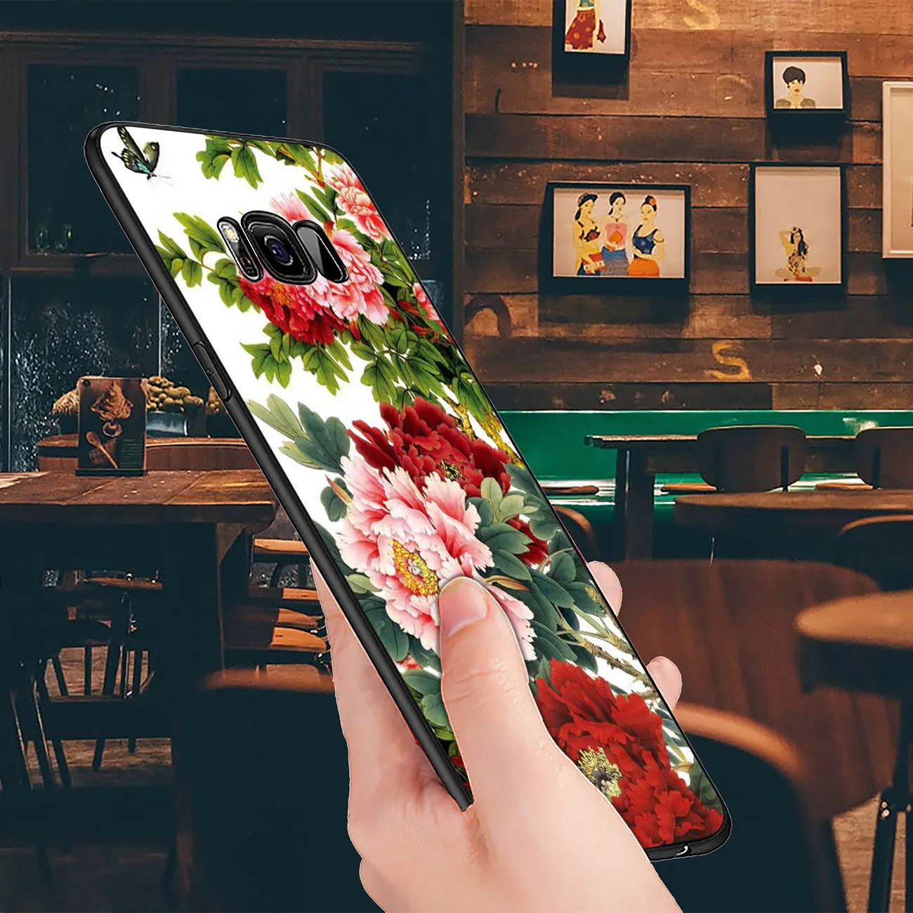 YIMAOC красота пионов цветы Жесткий Мягкий силиконовый чехол для Samsung Galaxy S20 Ultra S10 Lite