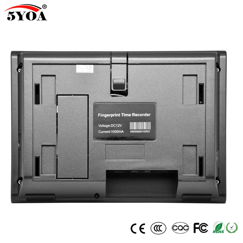 Биометрический считыватель отпечатков пальцев часы регистраторы цифровой