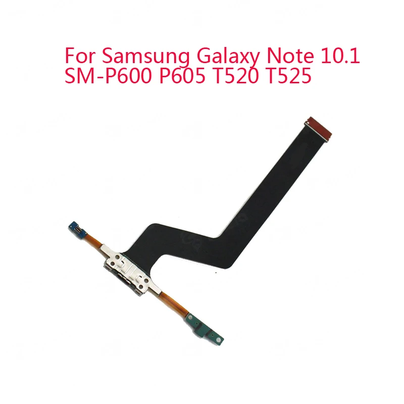 Для Samsung Galaxy Note 10 1 SM-P600 P605 T520 T525 Usb-плата 100% новинка USB-разъем зарядная плата гибкий