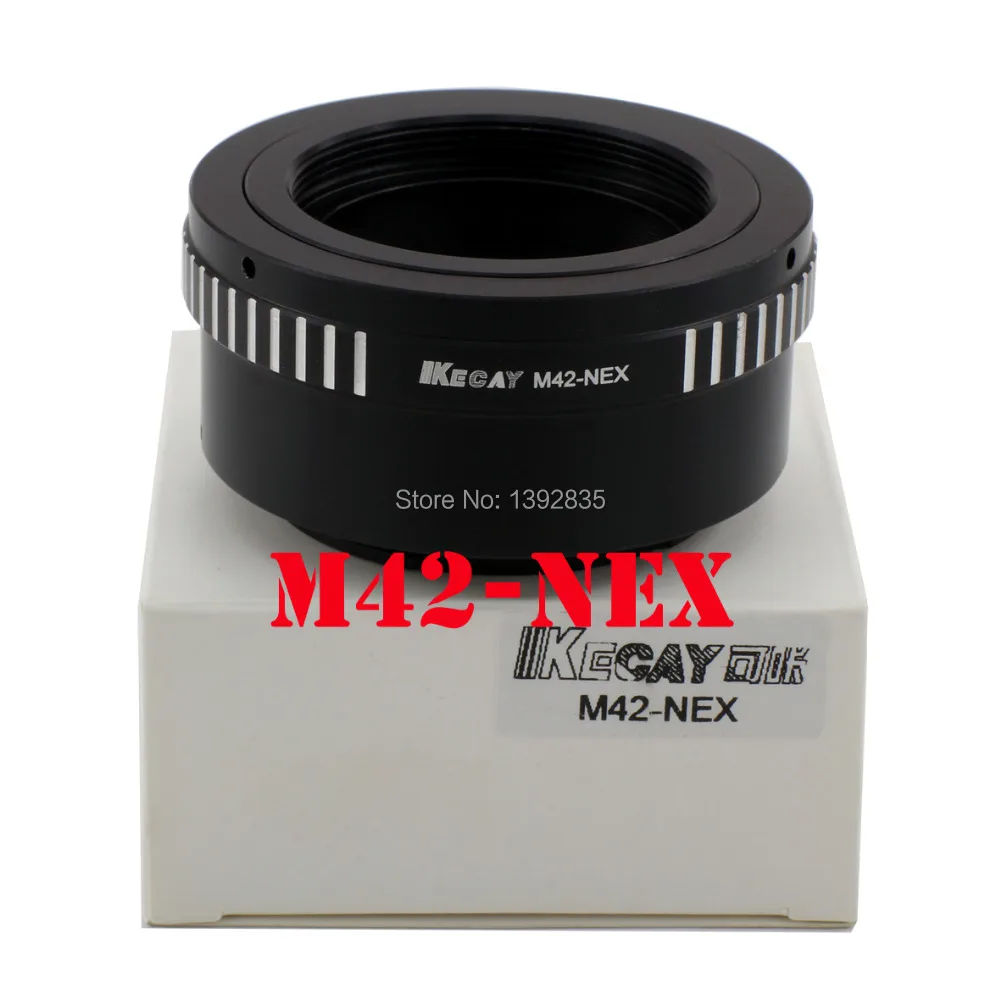 Адаптер для крепления объектива Kecay M42 и корпуса SONY NEX E NEX3NEX5 NEX5N NEX6|lens mount adapter|mount