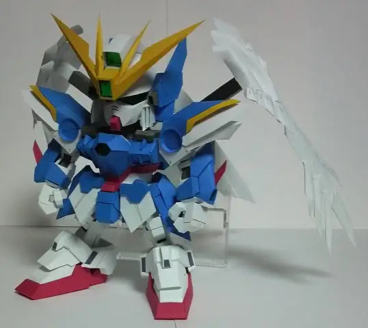 Воина гундама Sd Gundam Wing Zero W бумага Ангел Модель | Игрушки и хобби