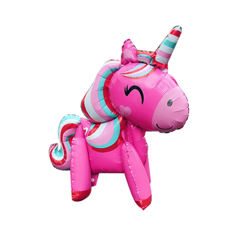 3D мультфильм в форме единорога Цвет стерео пони Группа собранном виде