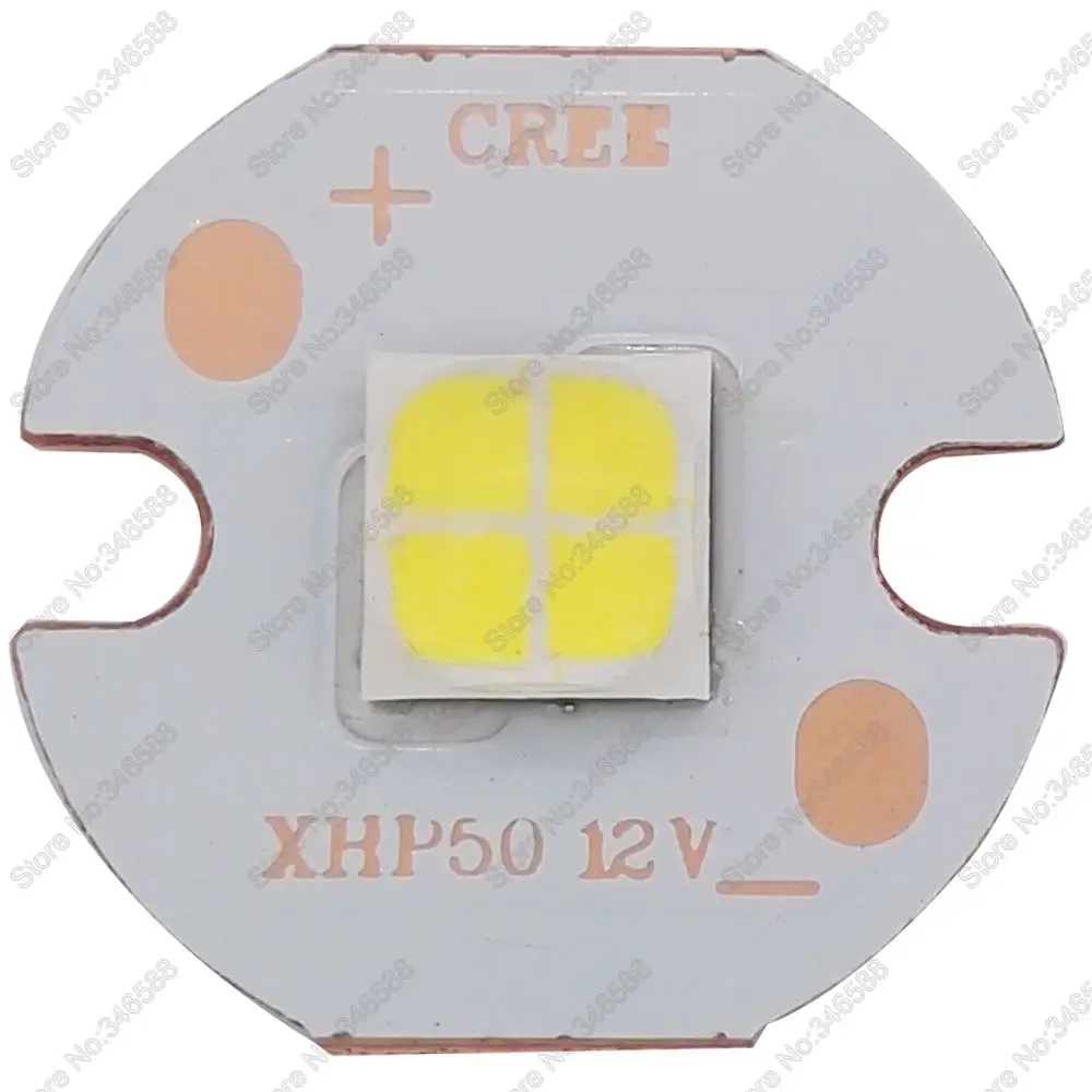 CREE XHP50 XHP70 холодный белый или нейтральный белый или теплый белый высокой мощности Светодиодный излучатель диод 6 в 12 В с 16 мм 20 мм полный Cooper PCB