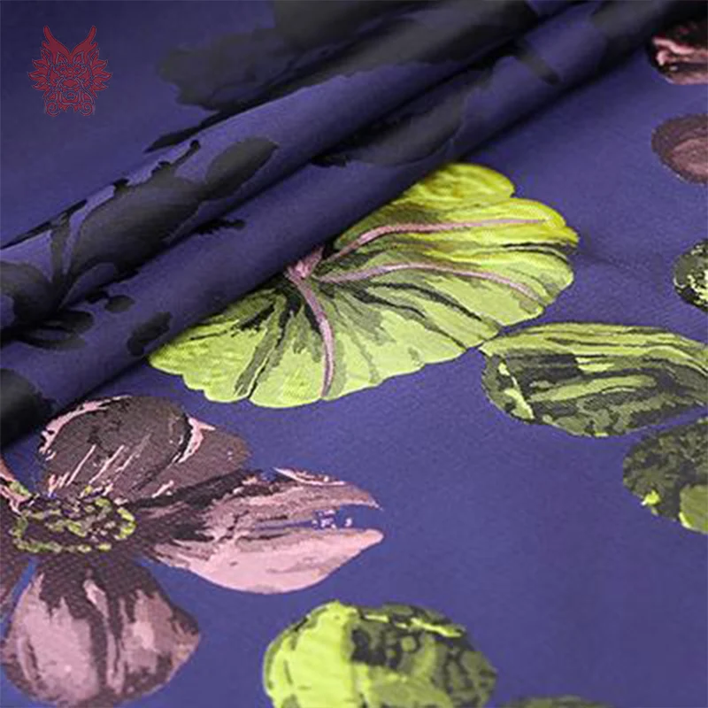 Дизайнерский романтичный французский фиолетовый зеленый с цветочным рисунком