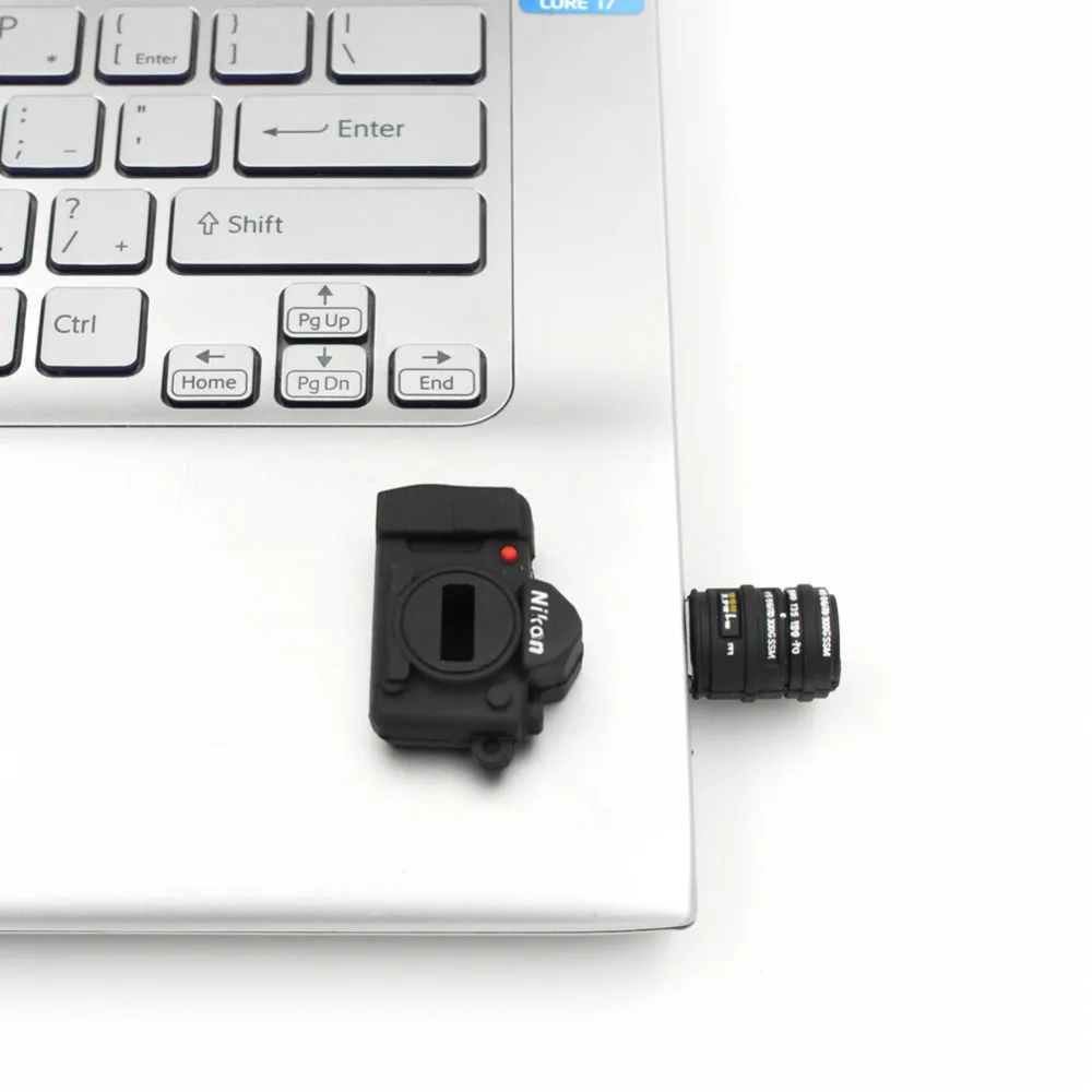 Модный Usb флеш накопитель USB 2 0 Флешка 4 ГБ 8 16 32 мини черная камера карта памяти