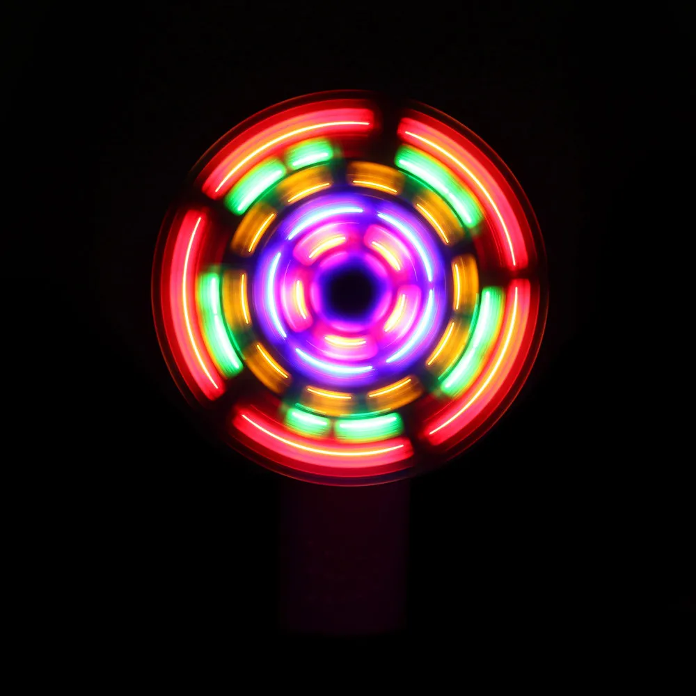HIINST детские развивающие игрушки портативные крутые LED Светящиеся веер вечерние