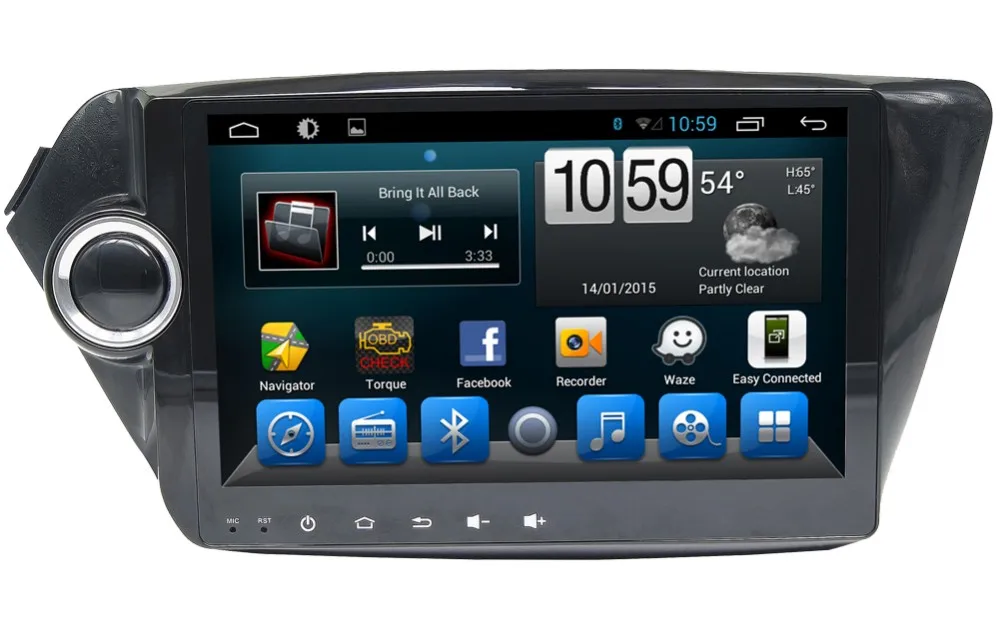" HD 1024*600 Android 6,0 Автомобильный DVD Радио gps стерео Navi плеер для Kia K2 Rio 2010 2011 2012 2013 wifi 4G ADAS DVR BT