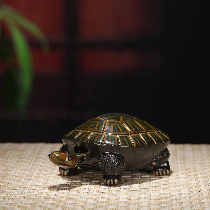 Бутиковый Фиолетовый Глиняный Чай Домашние животные 3D меняющий цвет черепаха