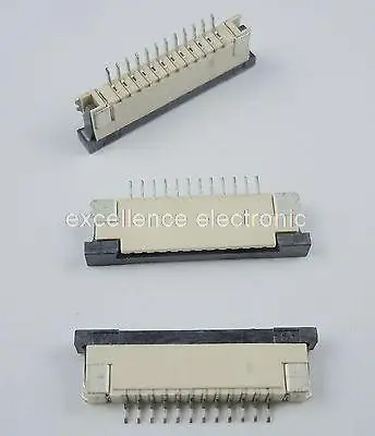 Фото 10 Pcs FPC FFC 1mm Pitch 12 Pin Drawer Type Ribbon Flat Connector Bottom Contact Обустройство дома 10 Pcs FPC FFC 1mm Pitch 12 Pin Drawer Type Ribbon Flat Connector Bottom Contact Обустройство дома