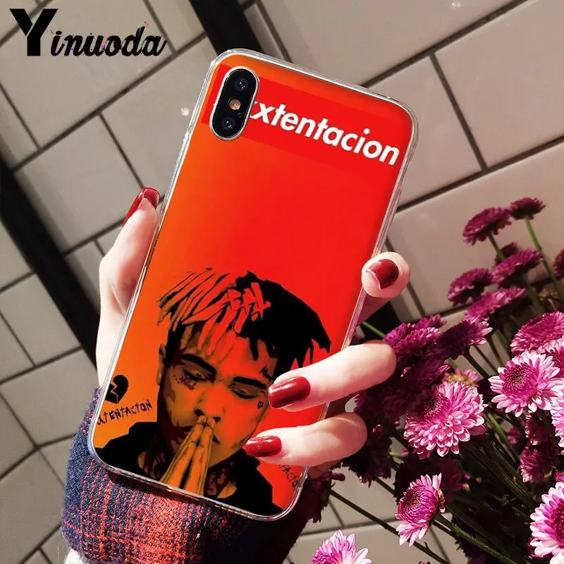 Yinuoda XXXTentacion музыка DIY Окрашенные красивые аксессуары для телефонов Чехол Apple iPhone 8