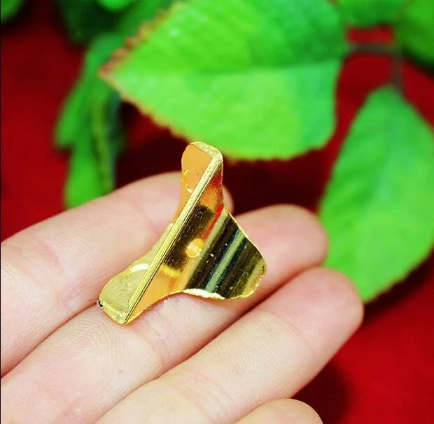 30 шт./лот 29*17 мм имитация золота маленькие ножки из цинкового сплава деревянные