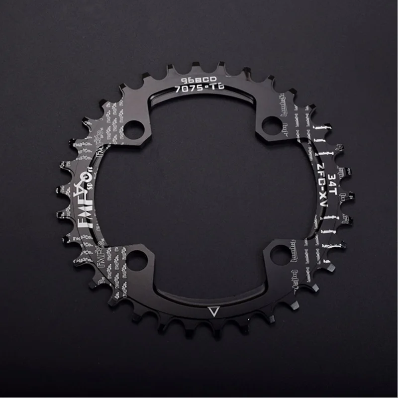 FMF велосипедная круглая Звездочка BCD 96 мм 32/34/36/38 т цепное кольцо MTB Горный