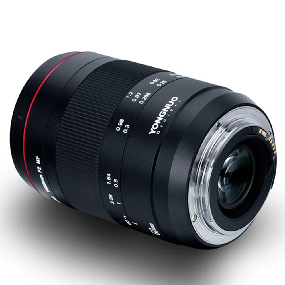 

YONGNUO Lens YN60mm F2 MF 0.234m Manual Focus Macro Lens for Canon EOS 70D 5D2 5D3 600D DSLR Camera Lens